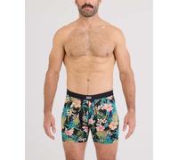 Saxx - Daytripper Boxer Brief Fly - Sous-vêtement synthétique - S - pineapple field / black