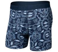 Saxx - Droptemp Cooling Cotton Boxer Brief Fly - Sous-vêtement - XL - backsplash / dark ink