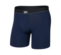 Saxx - Essential Cotton Boxer Brief Fly - Boxer homme Maritime - M