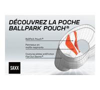 Saxx Kinetic HD Boxer Brief Homme Bleu - Sous-vêtements de running hommes S