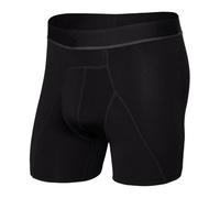 Saxx Underwear - Caleçon Boxer sport - Kinetic Hd Boxer Brief Blackout pour Homme Taille M - Noir Noir M