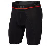 Saxx Kinetic Hd Long Leg Homme Noir - Sous-vêtements de running hommes S