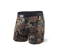 Saxx Men's Underwear sous-Vêtement Homme - Boxer Vibe Ultra Doux avec Support Pouch TM Intégré,Camo,M