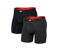 Saxx Underwear Multi-sport Mesh Brief Fly Boxers 2 Units Noir M Homme