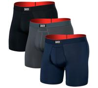 Saxx - Multi-Sport Mesh 3-Pack - Boxer homme Turbulence / Navy / Black - M - Entrejambe 6"