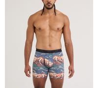 Saxx - Quest Maille Quik-Dry Braguette 2-Pack - Boxer homme Mountain Top / Maritime - M