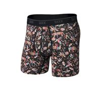 Saxx - Quest Maille Quik-Dry Braguette - Boxer homme Adobe Zoo / Black - M