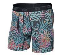 Saxx - Quest Maille Quik-Dry Braguette - Boxer homme Patch d'Ananas / Multi - L
