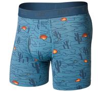 Boxer saxx quest quick dry mesh brief fly bleu homme