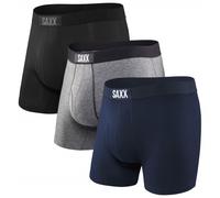 Boxer SAXX Classic Ultra noir bleu gris (Pack 3 unités) - S