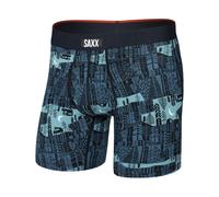 Saxx Underwear - Boxer respirant - Vibe Xtra BB Fly - The Clearing/Storm Blue pour Homme - Taille XL - Bleu Bleu XL