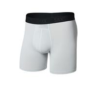 SAXX Underwear Co. Boxer de compression léger pour homme Smooth Flex 15,2 cm, Gris perle, Medium