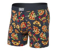 SAXX Underwear Co. Boxer Vibe super doux pour homme avec poche, Food Fight-India Ink, Small