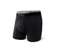 Saxx Underwear Co. Daytripper Lot de 2 caleçons Boxeurs avec Pochette pour Homme, Noir II, Medium