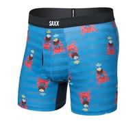 SAXX Underwear Co. Sous-vêtement pour homme avec poche Droptemp en maille rafraîchissante Braguette, Crabe Cocktail Bleu lac, Medium