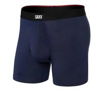 SAXX Underwear Co. Sous-vêtements pour homme avec pochette Vibe Xtra Boxer Braguette, Astro Blue Heather, Large