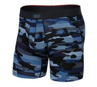 Saxx Underwear Co. sous-vêtements pour Homme avec Pochette Vibe Xtra Boxer Braguette, Cloudbank Camouflage Bleu Marine, Medium