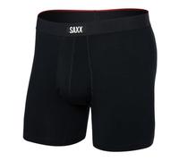 SAXX Underwear Co. Sous-vêtements pour homme avec pochette Vibe Xtra Boxer Braguette, noir, X-Large