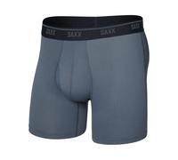 Saxx Underwear - Slip boxer stretch - Quest Quick-Dry Mesh BB Fly Turbulence pour Homme en Nylon - Taille M - Gris Gris M