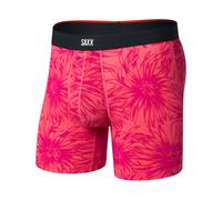 Saxx Underwear - Slip boxer stretch - Vibe Xtra Soft Comfort BB Fly Big Daisy/Gumball pour Homme - Taille XL - Rose Rose XL