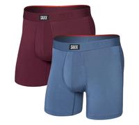 Saxx - Vibe Xtra 2-Pack - Boxer homme Bourgogne / Indigo Lavé - XL