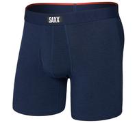 Saxx - Vibe Xtra Boxer Brief Fly - Sous-vêtement synthétique - M - dark navy heather