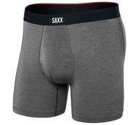Saxx - Vibe Xtra Boxer Brief Fly - Sous-vêtement synthétique - XXL - dark grey heather