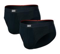 Saxx - Vibe Xtra Soft Comfort Brief Fly 2-Pack - Sous-vêtement - S - black