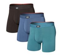 Saxx - Vibe Xtra Super Soft 3-Pack - Boxer homme Paysage Marin / Indigo / Choclat Foncé - L