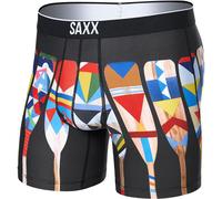 Saxx Volt Breathable Mesh Boxer Brief Homme Noir - Sous-vêtements de running hommes XL