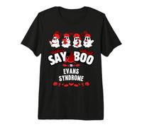 Say Boo Evans Sensibilisation au Syndrome Halloween T-Shirt Haut de Gamme