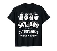 Say Boo Sensibilisation à l'ostéoporose Halloween T-Shirt