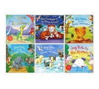 Say Hello To The Animals 5 Books Collection Set By Ian Whybrow (Say Hello to the Snowy Animals, Say Hello to the Jungle Animals, Say Hello to the Baby Animals & MORE!)