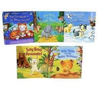 Say Hello To The Animals 5 Books Collection Set By Ian Whybrow (Say Hello to the Snowy Animals, Say Hello to the Jungle Animals, Say Hello to the Baby Animals & MORE!)