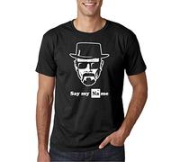 Say my Name Breaking Heisenberg Bad T-shirt à manches courtes - Noir - M
