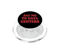 Say No to Data Centers PopSockets PopGrip pour MagSafe