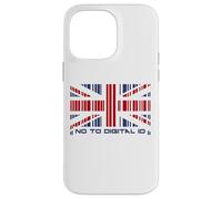 Say No to Digital ID - Conservative Barcode UK Graphic Coque pour iPhone 14 Pro Max