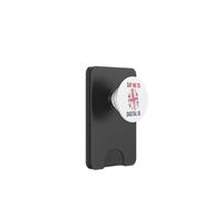 Say No to Digital ID - Fingerprint Conservative Grunge UK PopSockets PopWallet pour MagSafe