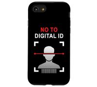 Say No to Digital ID - Freedom & Conservative Face Scan Coque pour iPhone SE (2020) / 7/8