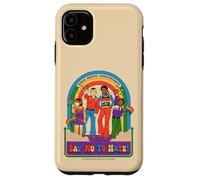 Say No to Hate Sarcastic Retro Vintage Funny Adult Humor Coque pour iPhone 11