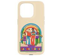 Say No to Hate Sarcastic Retro Vintage Funny Adult Humor Coque pour iPhone 15 Pro