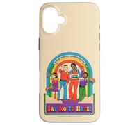 Say No to Hate Sarcastic Retro Vintage Funny Adult Humor Coque pour iPhone 16 Plus