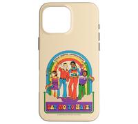 Say No to Hate Sarcastic Retro Vintage Funny Adult Humor Coque pour iPhone 16 Pro Max