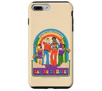 Say No to Hate Sarcastic Retro Vintage Funny Adult Humor Coque pour iPhone 7 Plus/8 Plus