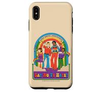 Say No to Hate Sarcastic Retro Vintage Funny Adult Humor Coque pour iPhone XS Max
