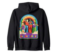 Say No to Hate Sarcastic Retro Vintage Funny Adult Humor Sweat à Capuche