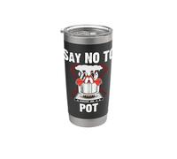 Say No To Pot - Lobster Seafood Lover - Crawfish Boil Gobelet isotherme en acier inoxydable double paroi