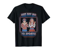 Say No to Sports Sarcastic Retro Vintage Funny Adult Humor T-Shirt
