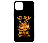 Say Queso Then Bring The Basque Cheesecake Coque pour iPhone 14 Plus