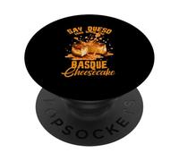 Say Queso Then Bring The Basque Cheesecake PopSockets PopGrip Adhésif